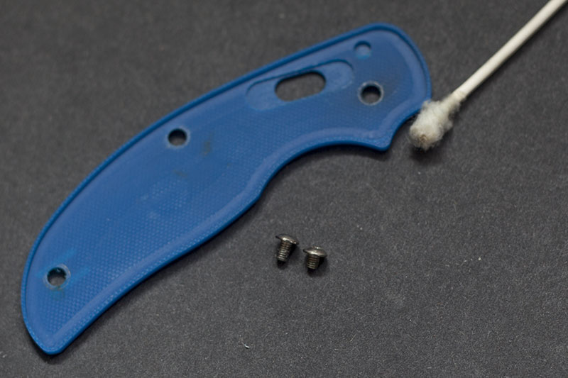 torx screws of spyderco sage 3 knife