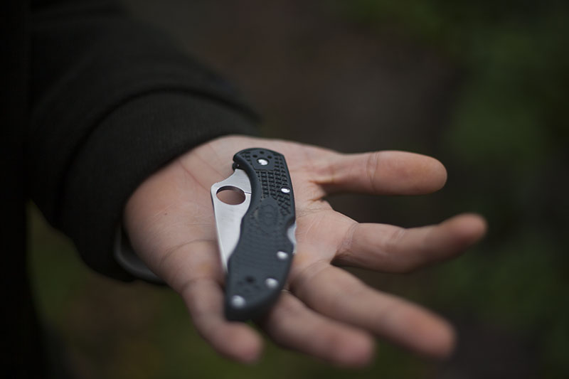 delica 4 knife survival blog review