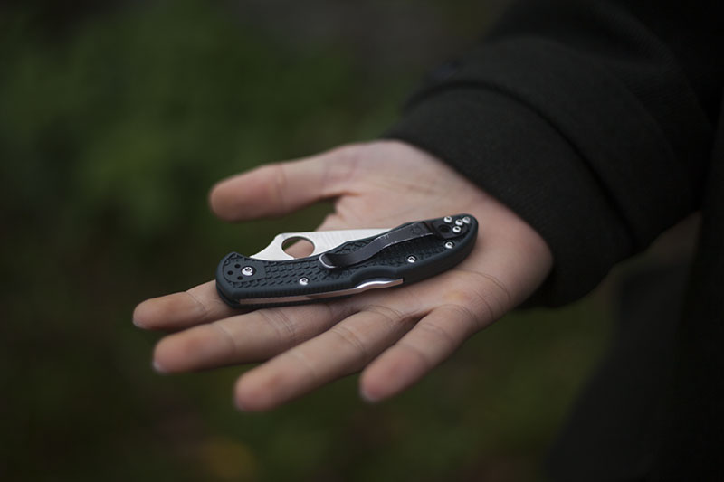 spyderco delica 4 frn knife