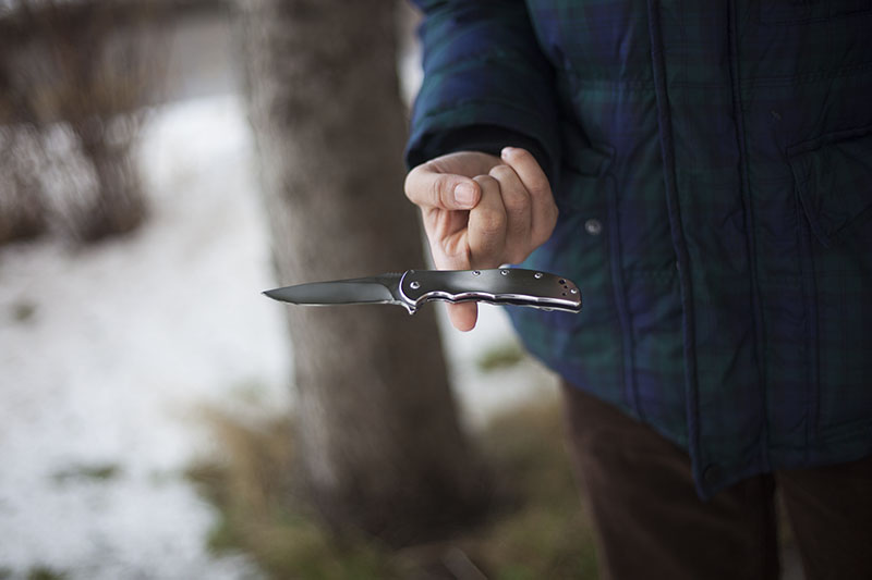 balance point on kershaw volt stainless steel