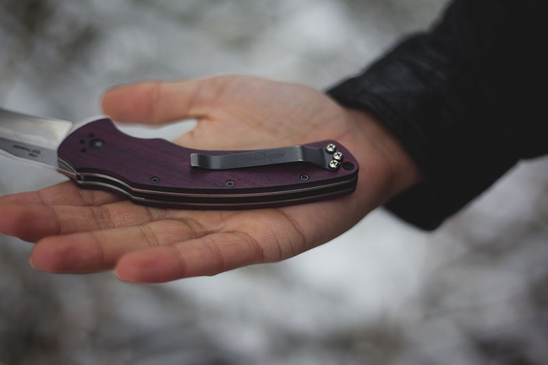 custom scales kershaw tremor knife review