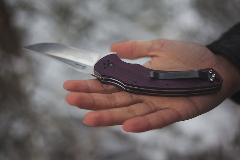 kershaw tremor 1950 folding knife custom scales