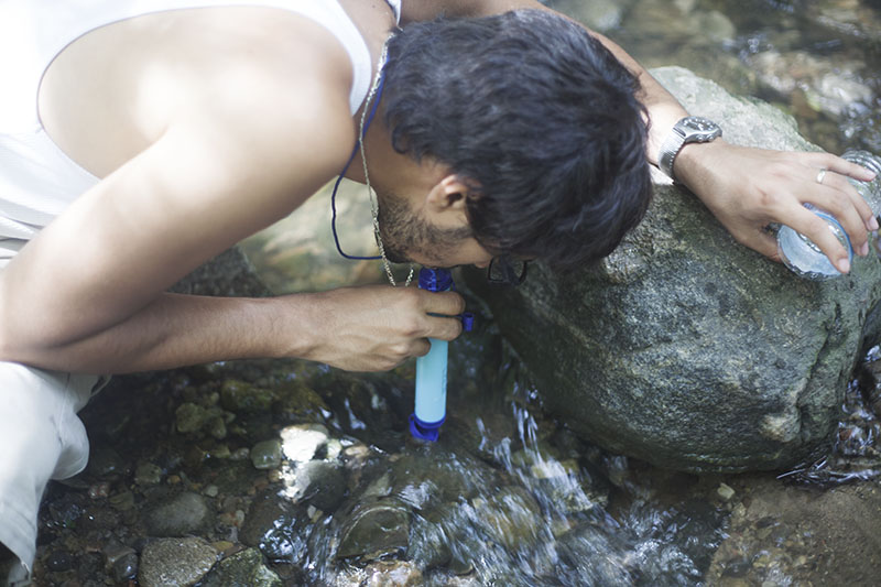 Silicone Case Designed for LifeStraw Personal Water Filter Straw (2 Pack)