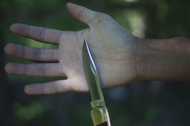 classic folding knife buck 110 edc review