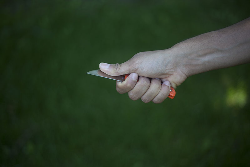 folding knife review spyderco orange folder