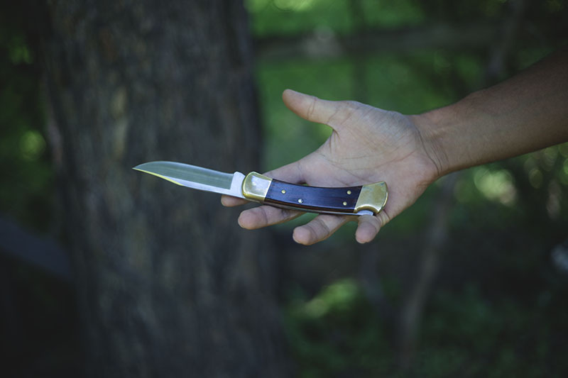 Buck 110 Hunter Sport Folding Hunter Knife at Swiss Knife Shop