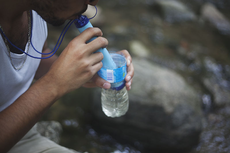 Eartheasy LifeStaw Personal Water Filter