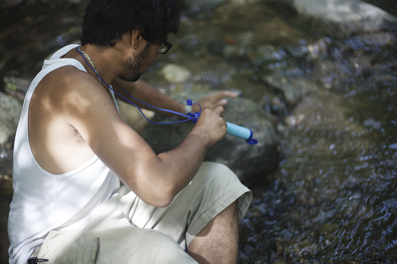 Eartheasy LifeStaw Personal Water Filter