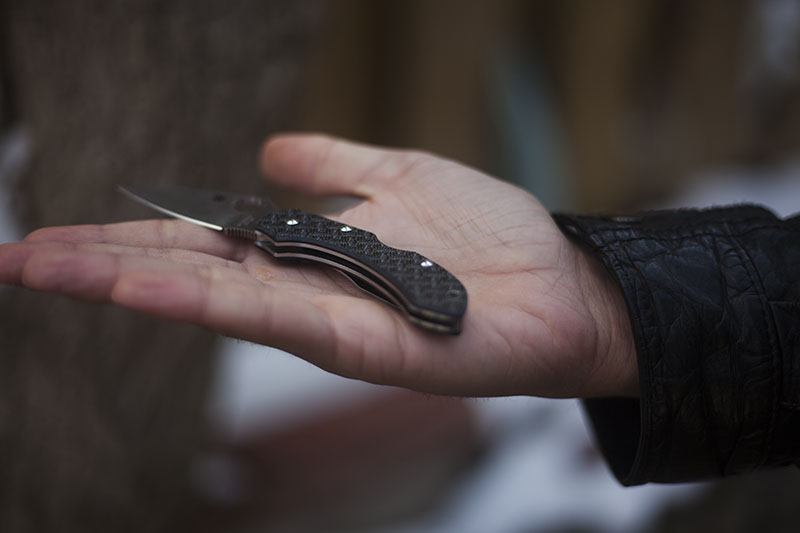 little big spyderco knife dragonfly 2 review