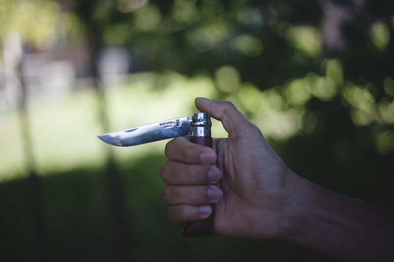 stainless steel everyday carry folder opinel number 8 review