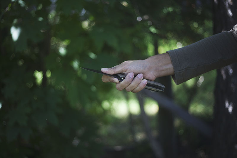 green and black knife benchmade adamas review folding tactical edc