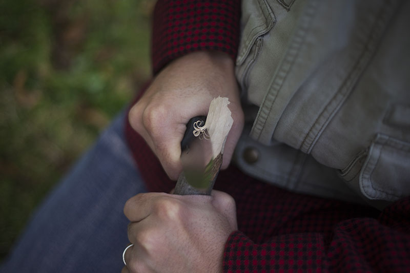 l.t. wright handcrafted knives genesis fixed blade micarta scales