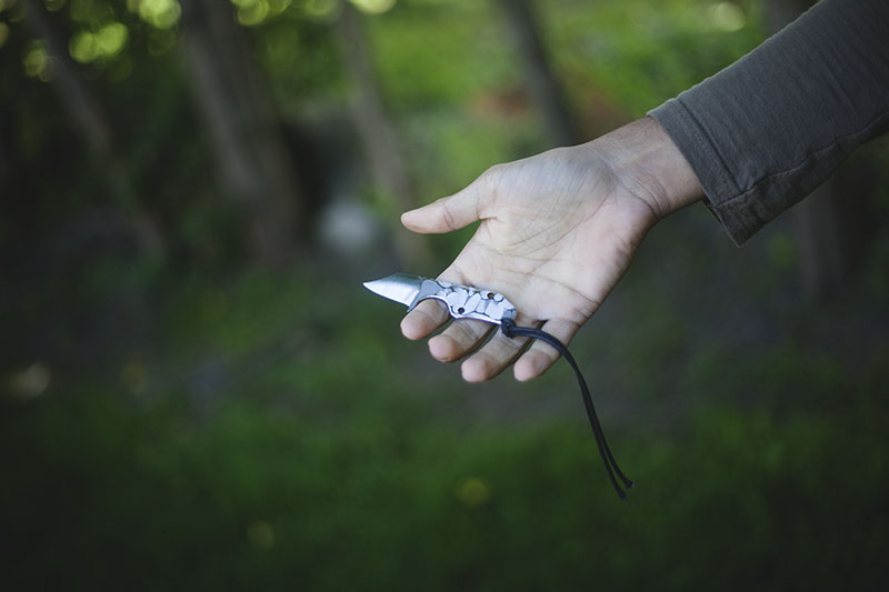 modifying boker neck knife clb microcom review