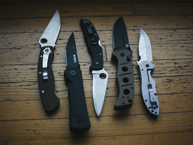 benchmade spyderco crkt favourites thomas xavier