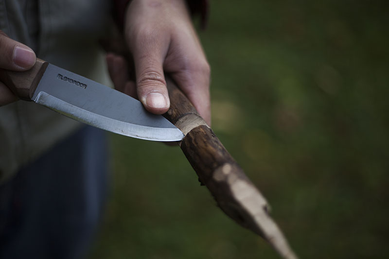 survival gear review condor knife and tool bushlore wood handle