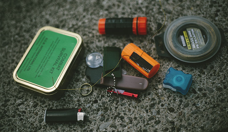 homemade wilderness survival kits