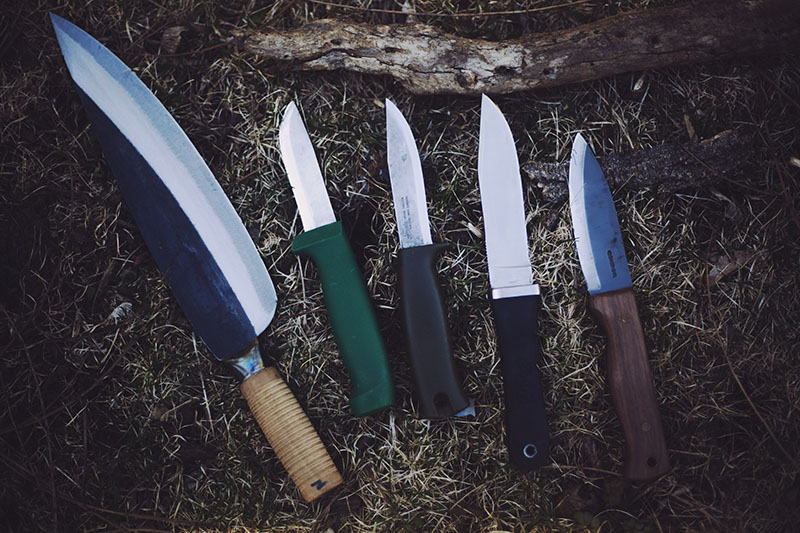 thomas xavier favourite outdoor bushcraft knives