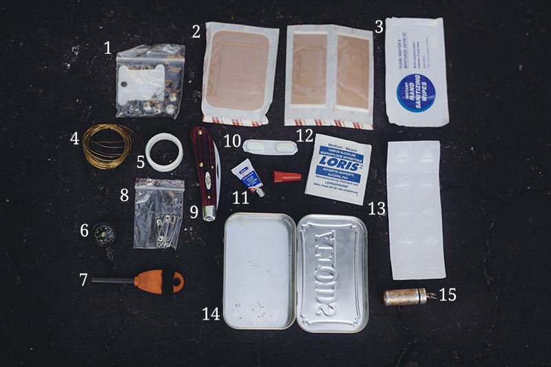 Transforming an Altoid Tin into a mini First Aid Kit – Weekends in