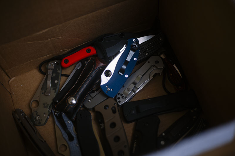 Knife Drop: Best EDC Knives Image Outtakes