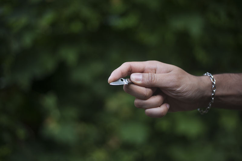 Spyderco Bug Mini Key Chain Knife - Stainless Steel