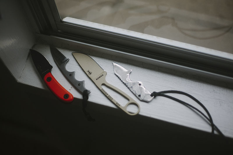 Knife Drop: Most Frequently Used Neck Knives