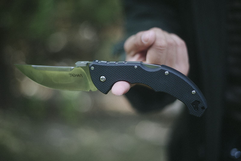 gear review cold steel talwar tactical pocket folding edc knife