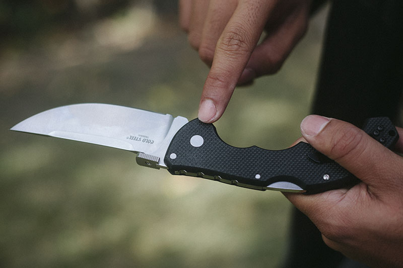 cold steel knife review edc tactical folder talwar pocket knife