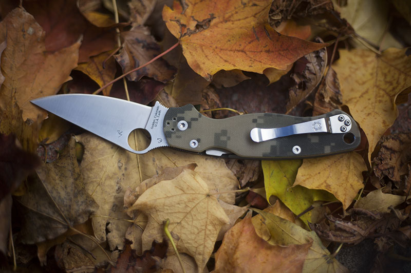 best spyderco knife for edc everyday carry paramilitary2