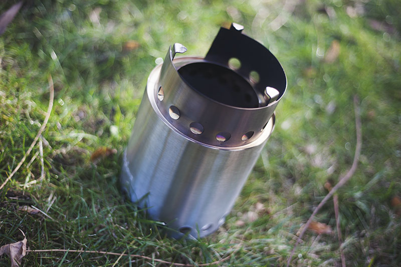 wood burning solo stove review titan campfire heat fire lite survivalist prepper blog