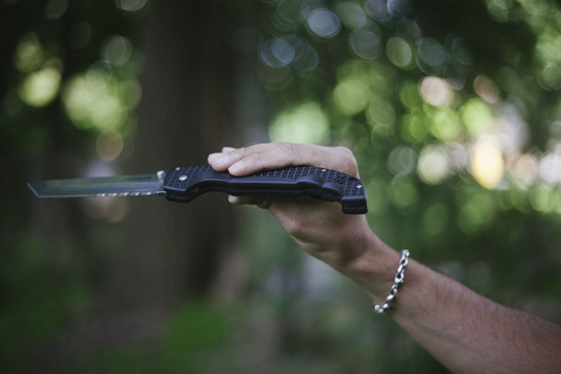 folding knife cold steel voyager xl tanto review everyday carry gear