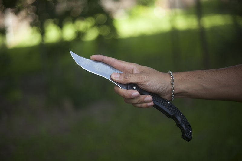 survivalist blog gear review xl size knife folder cold steel review