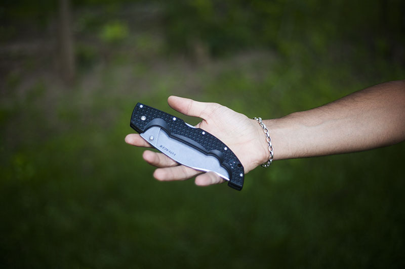 vaquero xl cold steel voyager review everyday carry pocket knife gear