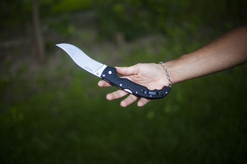 survival blog hard use knife review cold steel vaquero xl edc folder