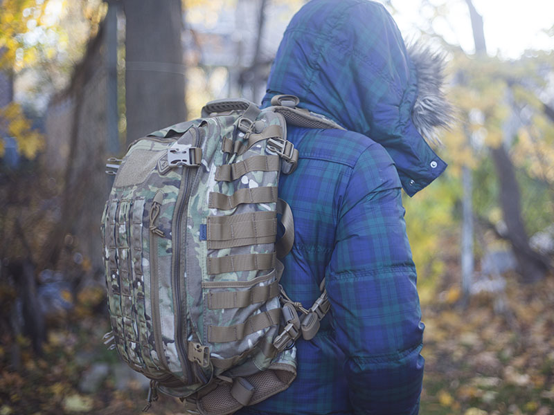 molle pack survival gear review hazard 4 officer bag