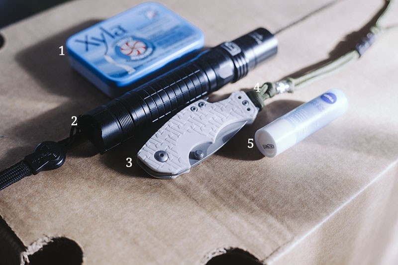 November 2015 EDC Purse Dump