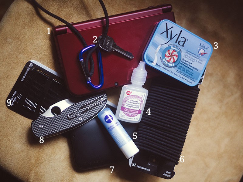January 2016 EDC Purse Dump