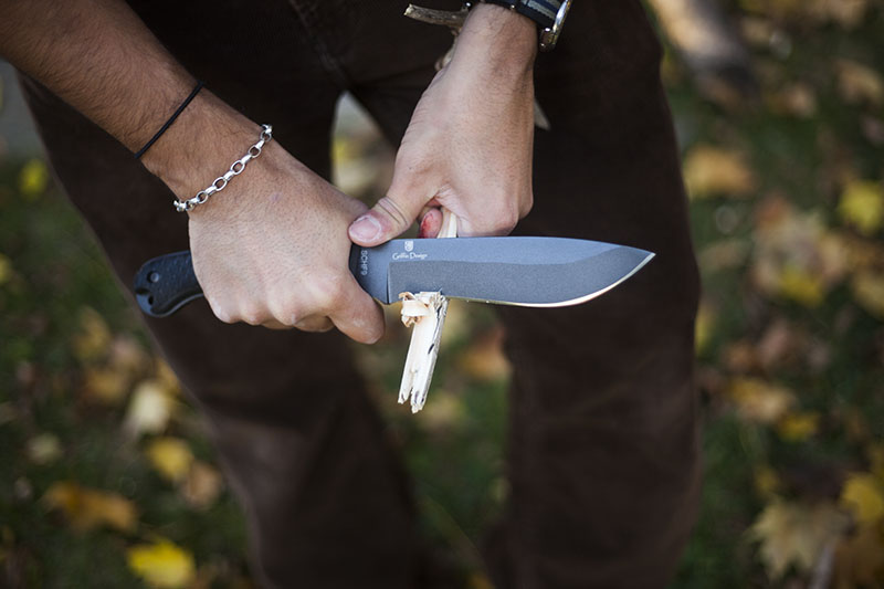 using schrade schf9 cold steel bushman knife review