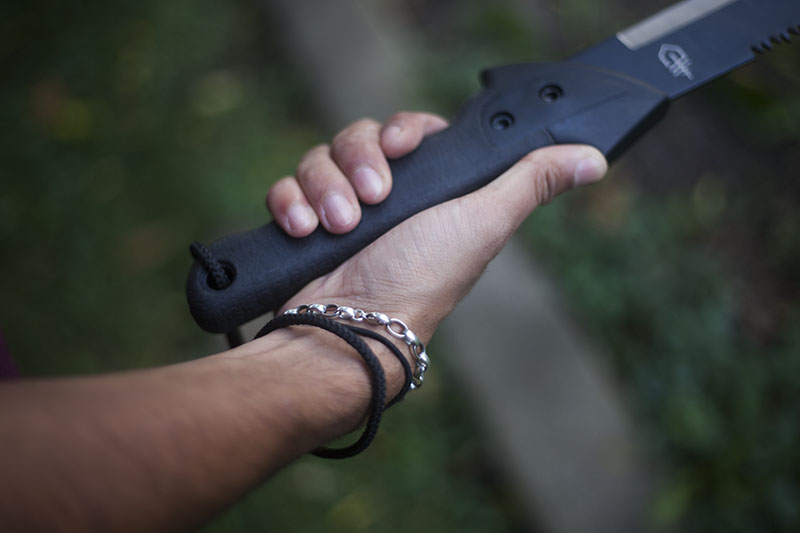 gerber gator machete fixed blade knife review bushcraft outdoors