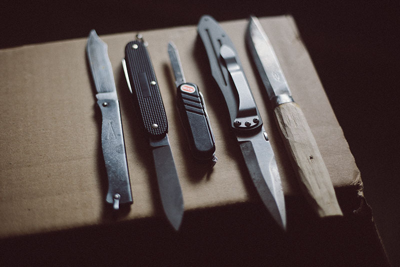 everyday carry knife collection restarting edc gear