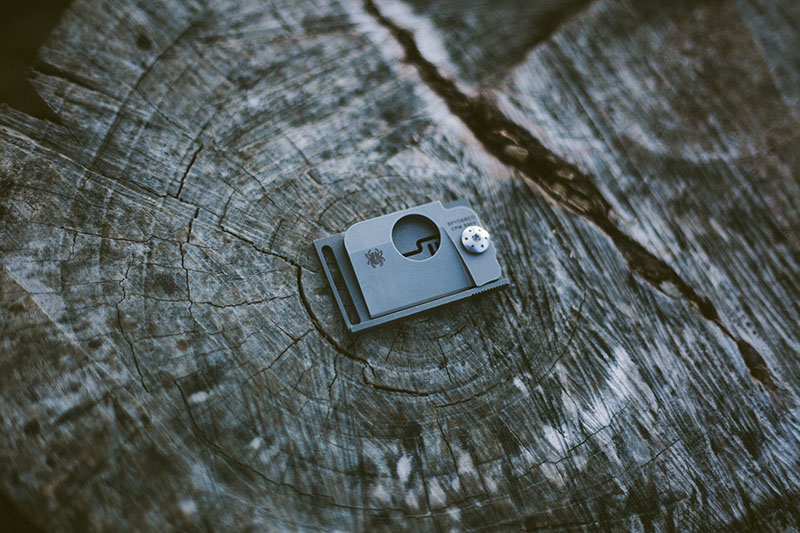 titanium spyderco knife dog tag squarehead review survival blog