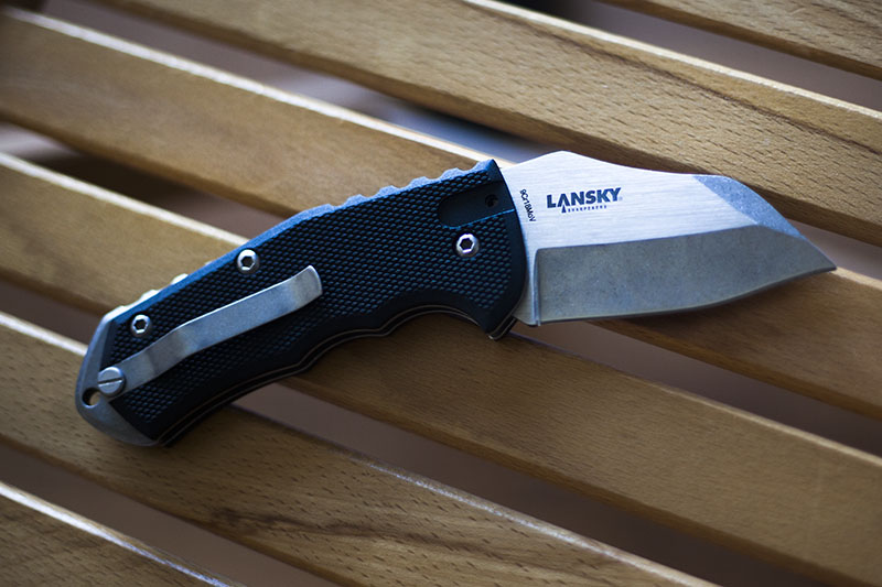 folding slip joint pocket knife uk legal lansky folder everyday carry